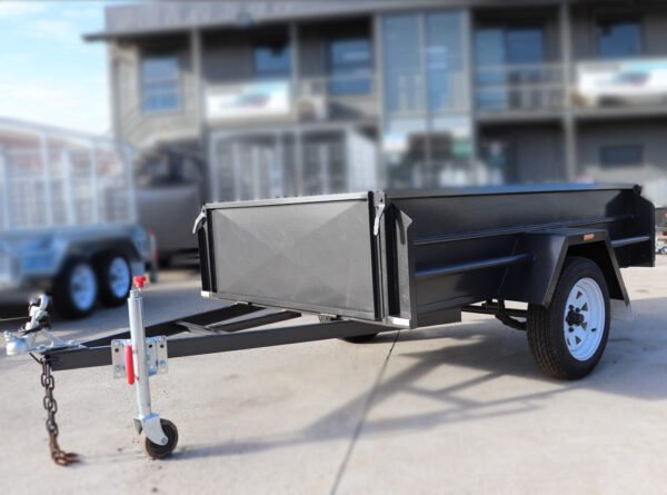 6×4 Domestic Heavy Duty Box Trailer for Sale with 18 inches High Sides - Image 2