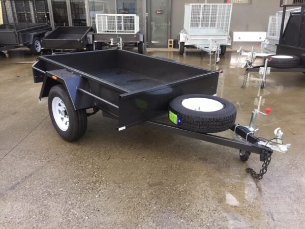 6×4 Medium Duty Trailer for Sale | Smooth Floor | Fixed Front