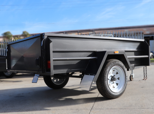 6×4 Domestic Heavy Duty Box Trailer for Sale with 18 inches High Sides - Image 6